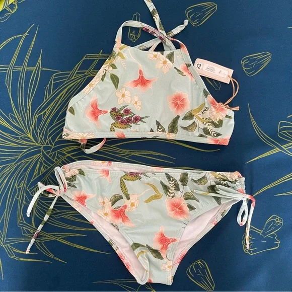 lului Swim Lului Childrens Kailua Print Bikini Poshmark